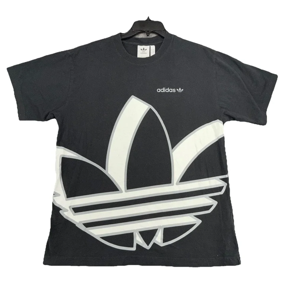 Adidas Trefoil Vintage 90's T-Shirt Men's Size Large Original Logo.‎